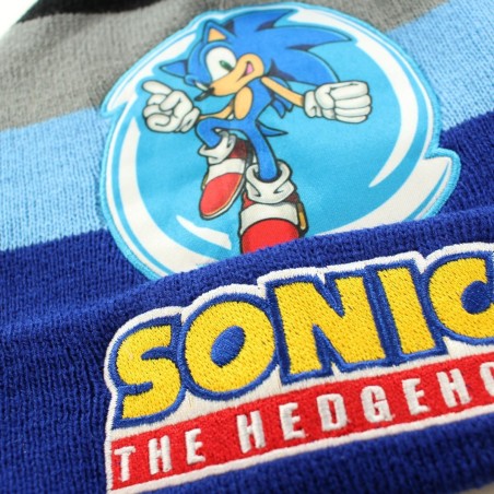 Bonnet avec pompon Sonic